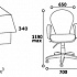 Офисное кресло CH-684 New TW на Office-mebel.ru 2